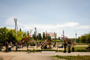 Playground at Mauerpark, Prenzlauer Berg / Wedding, Berlin Playground at Mauerpark, Prenzlauer Berg / Wedding, Berlin
